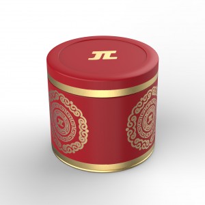 Round Tin Box OR0989A-01 Para sa Health Care Product