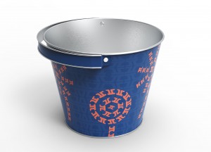 Round ice bucket tin box OS0023A-01