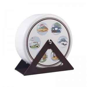 Романтическое колесо обозрения круглая жестяная коробка OD0730A-01 для шоколада