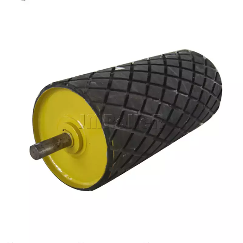 Rubber Belt Conveyor Driving Pulley, Head Pulley