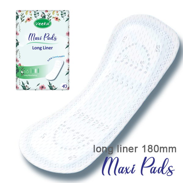 Maxi Pads long liner 180mm