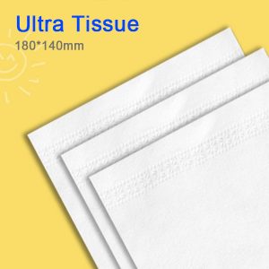 Ultra Tissue Wood Pulp 180*140mm