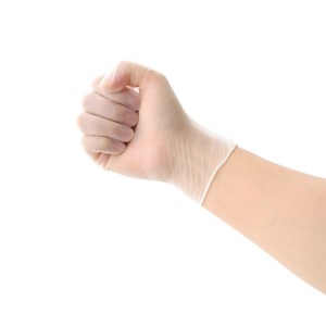 Vinyl Gloves Powder Free Glove Clear Hand Glove EN 374 Disposable Medical PVC Vinyl Examination Gloves