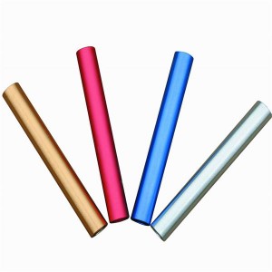 6000 series anodized aluminum alloy tube precision cut length anodized silver aluminum tube