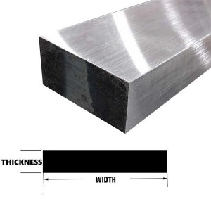 Gamintojo aukštos kokybės 10-260mm 6061-t6 aliuminio strypas