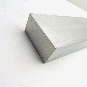 Elektros laidumo 6063 aliuminio plokščia juosta / šyna