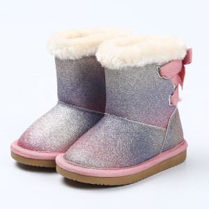 Ġdid Fashion Kids Winter Warm Ankle Boots