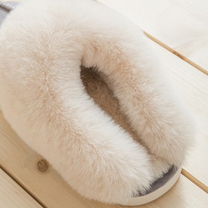 Women Fluffy Cozy Memory Foam Sandal Indoor