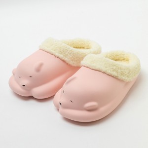 Veleprodajne ženske zimske papuče za spavanje sa slatkim bijelim medvjedom za djevojke otporne na izvorsku vodu