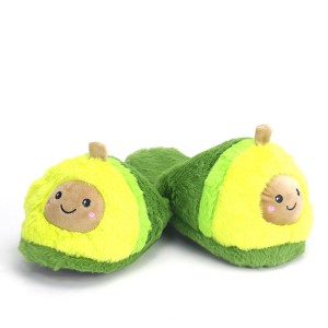 Pantofole d'avocado per donna invernali personalizzate, calde e carine