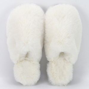 Furry Warm Indoor Outdoor House Chaussons chauds