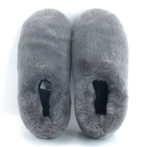 Warm Soft Closed Toe Thick Real Sheepskin Slippers
