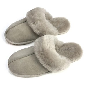 冬季保暖女式羊毛拖鞋
