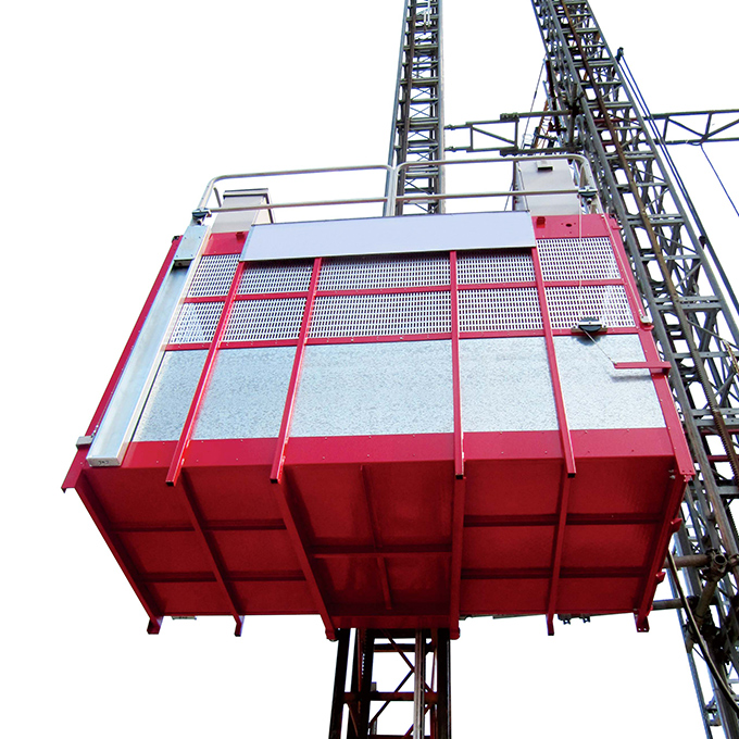 Installation and commissioning of SC200/200 series construction hoist