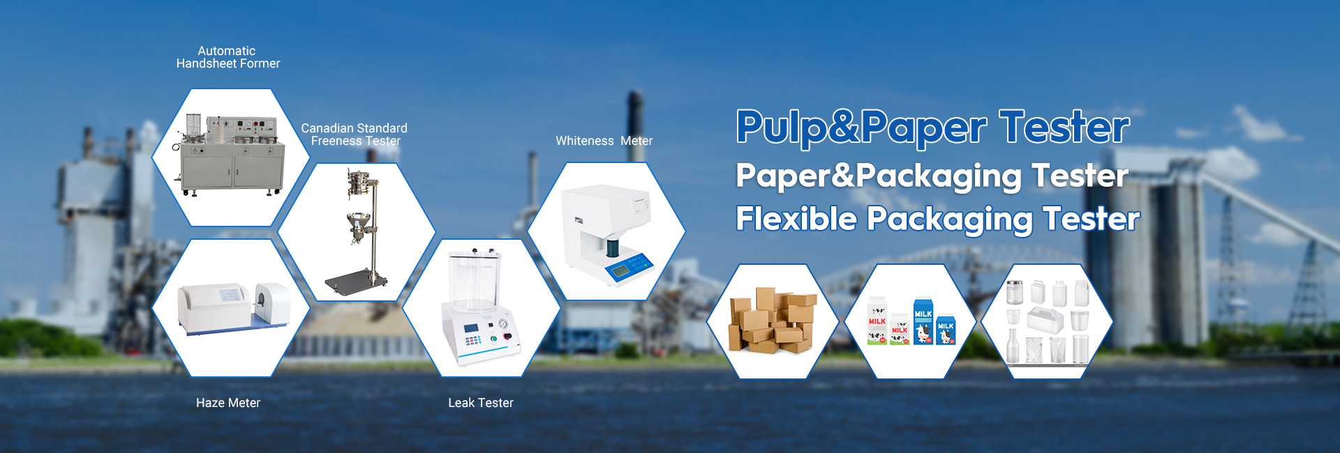 Instrumenten voor het testen van papieren en flexibele verpakkingen
