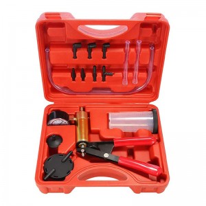 Automotive Hand Hold ເຄື່ອງສູບສູນຍາກາດ Suction Gun ຫ້າມລໍ້ Fluid ທົດແທນ Bleeder Pressure Tester Kit