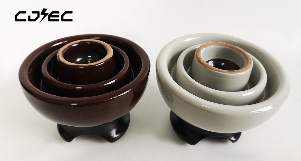 13kv 13kn ANSI 55-4 ແຮງດັນສູງ Porcelain Pin Type Porcelain Insulator (12)