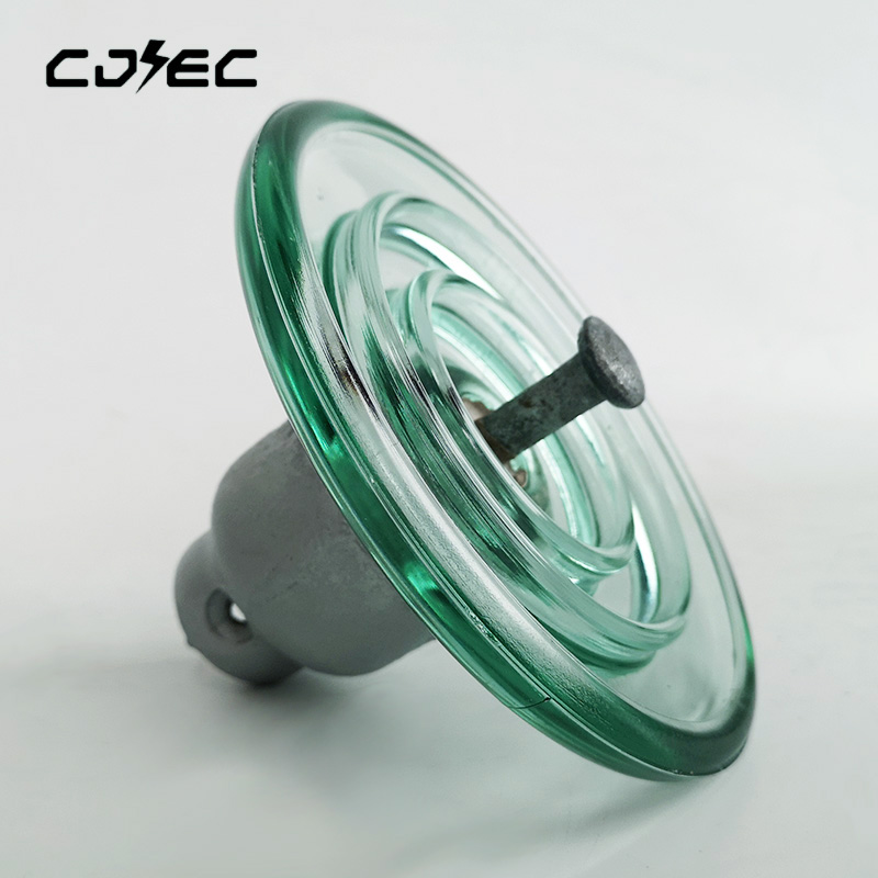 High Voltage 160kn Disc Suspension Toughened Glass Insulator U160B Featured Image