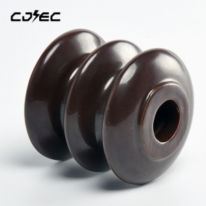 ED-2C Low Voltage Porcelain  Ceramic Shackle Insulator
