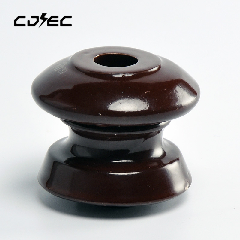 ED-2B Low Voltage Porcelain / Ceramic Shackle Insulator