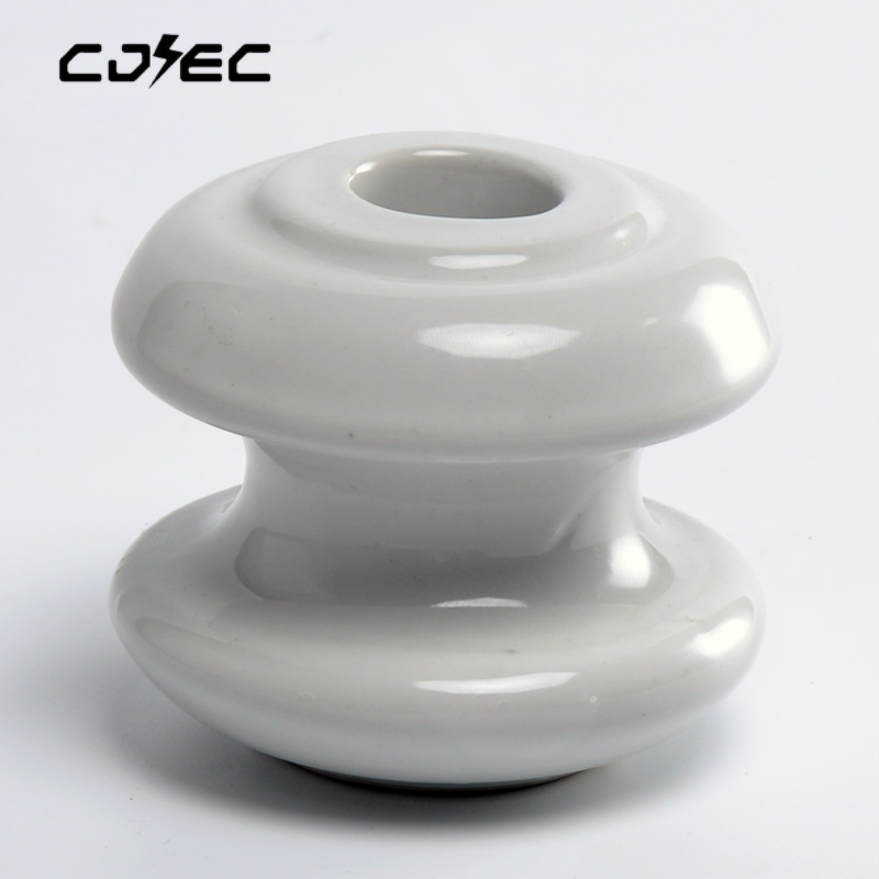 BS 1618 Shackle Electric Porcelain Insulators ለዝቅተኛ ቮልቴጅ