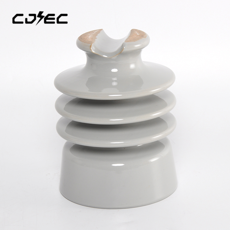 Aşağı gərginlikli keramika izolyator N95-3 pinli çini izolyator izolyatorları
