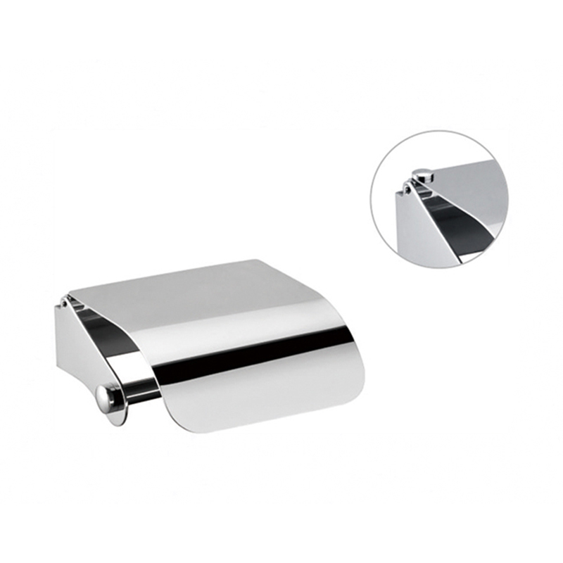 SimpleHouseware Bathroom Toilet Tissue Paper Roll Storage Holder Stand, Chrome Finish Featured Image