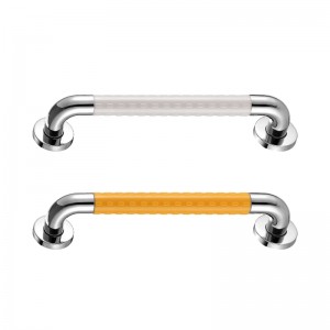 ໂຮງ ຫມໍ ເຮືອນ wholesale anti slip bath tub handle 24 inch pvc plastic shower grab rail bar for the bathroom