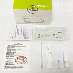 Reasonable price Buy Rapid Antigen Test Kit For Covid 19 - SARS-CoV-2 Neutralizing Antibody Rapid Test (Colloidal Gold) –  Joinstar