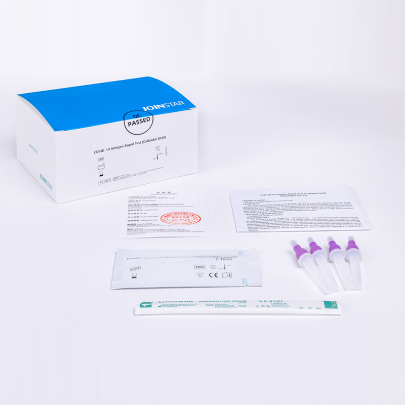 COVID-19 Antigen Rapid Test (Colloidal Gold) – Anterior Nasal Swab