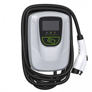 CE अनुमोदन 32A 7kw EV चार्जर फास्ट चार्जर Ocpp1.6j के साथ सार्वजनिक इलेक्ट्रिक वाहन चार्जिंग स्टेशन