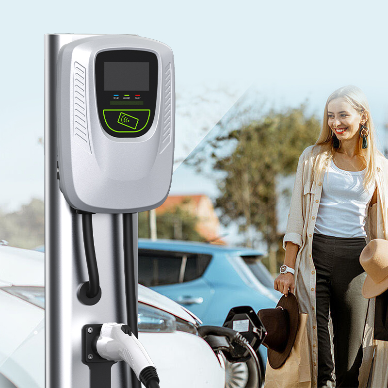 Wallbox Typ 2 16A 7kw One Phase EV Charging Point EV Charger fir Elektresch Gefier Smart Charging Featured Image