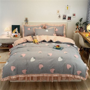 Hot sale 100% cotton home bedding set