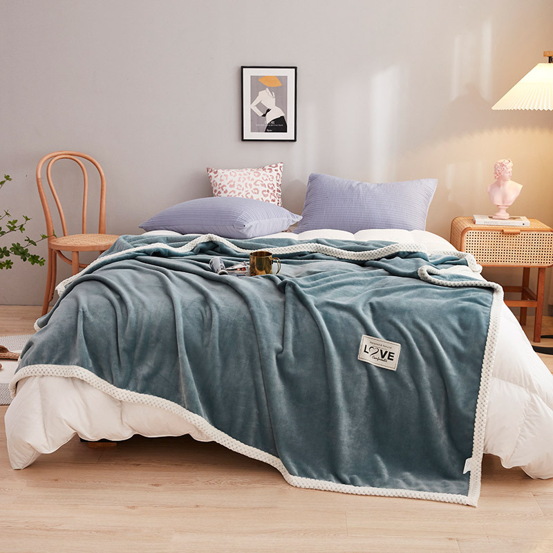 Sofa blanket blanket french fleece blanket group purchase wholesale Featured Image