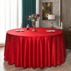 Restaurant tablecloth round household round tablecloth custom