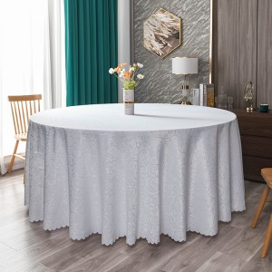 Restaurant tablecloth round household round tablecloth custom