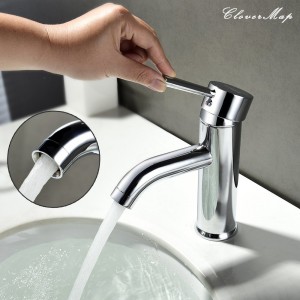 Bathroom chrome chrome basin tap basin mixer