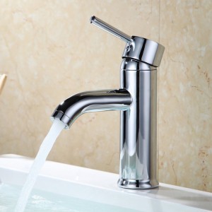 បន្ទប់ទឹក chrome chrome basin tap tap basin mixer