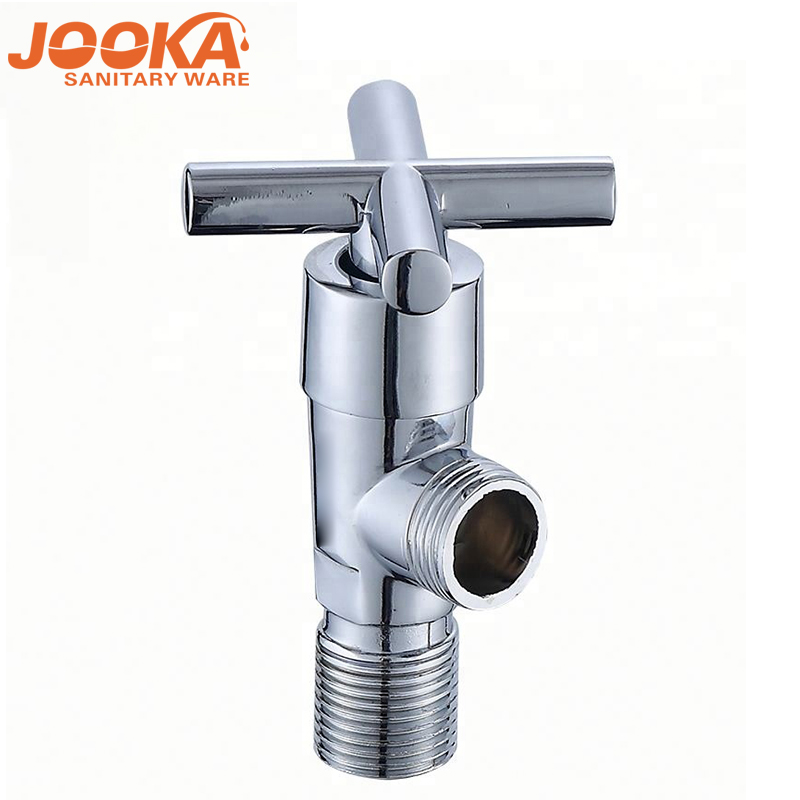 zinc alloy material angle cock for bathroom Featured Image