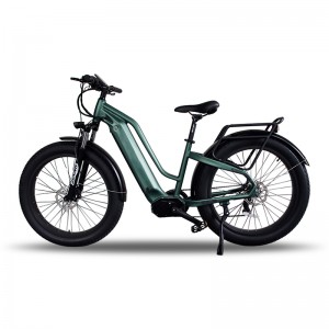 48V 500w Central Motor E-Bike 26 Inch Fat Tire Electric Bicycle Electric Bike