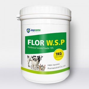 Antibiotik Flofenicol Oral Powder 10% kanggo ternak lan unggas