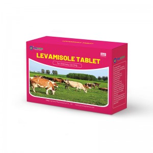 Levamisole Tablet Fábrica GMP de medicina veterinaria de alta calidade