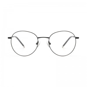 Professional China Metal Optical Frames - Joysee 2021 4155 Hot selling unique flexible temple circle frame Good-looking eyeglasses metal glasses – Joysee