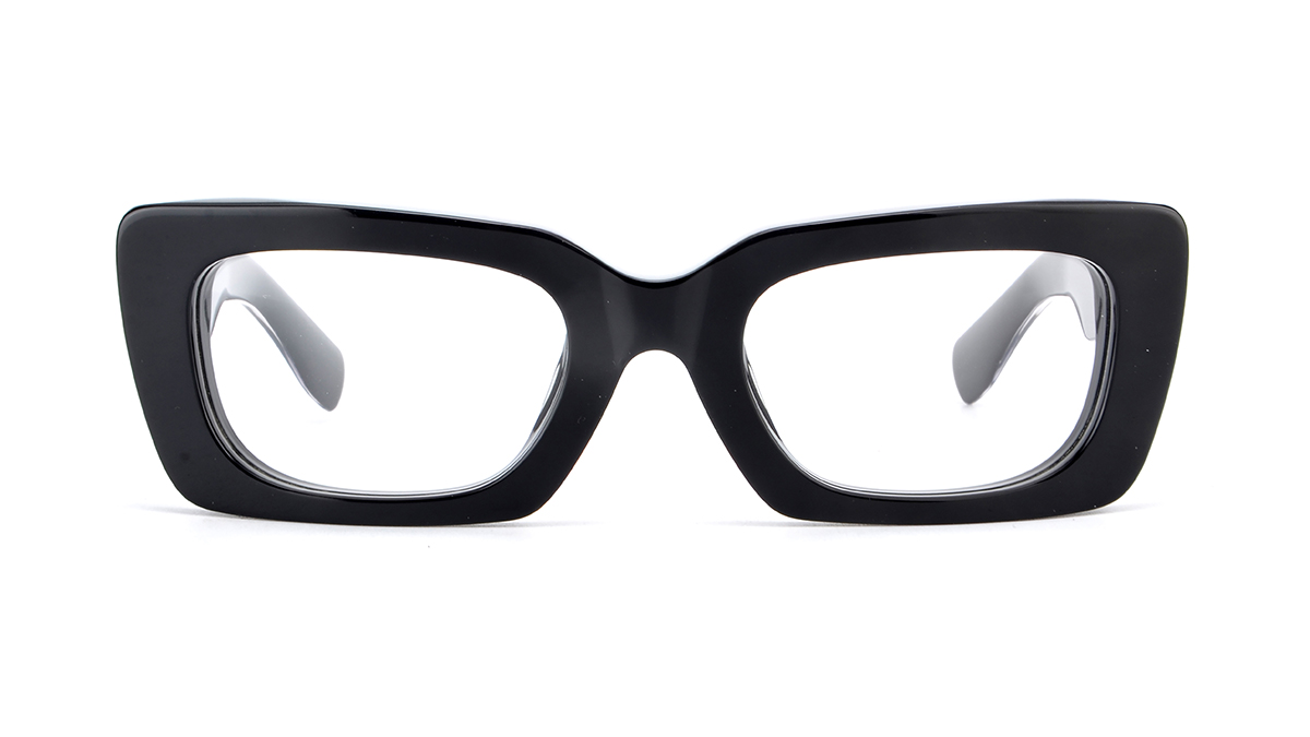 Joysee 2022 LT1102 Luxurious Bluelight Eyeglasses Acetate Optical Frames Unisex Thick Big Frame For Unixes wholesaler-V