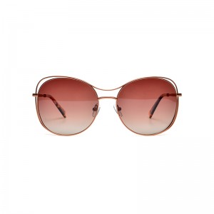2022 LT2014S fashion oversized sunglasses round butterfly shape sunglasses for women full rim metal shades sun glasses -cc