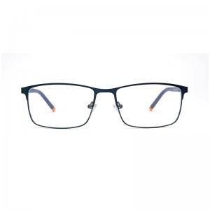 JOYSEE 2022 LT2041 High Quality Stock New Design Full Rim Metal Optical Frames Double Color Eyeglasses Comfortable Nose Pad Glasses G