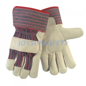 CA3680 cow grain leather palm gloves