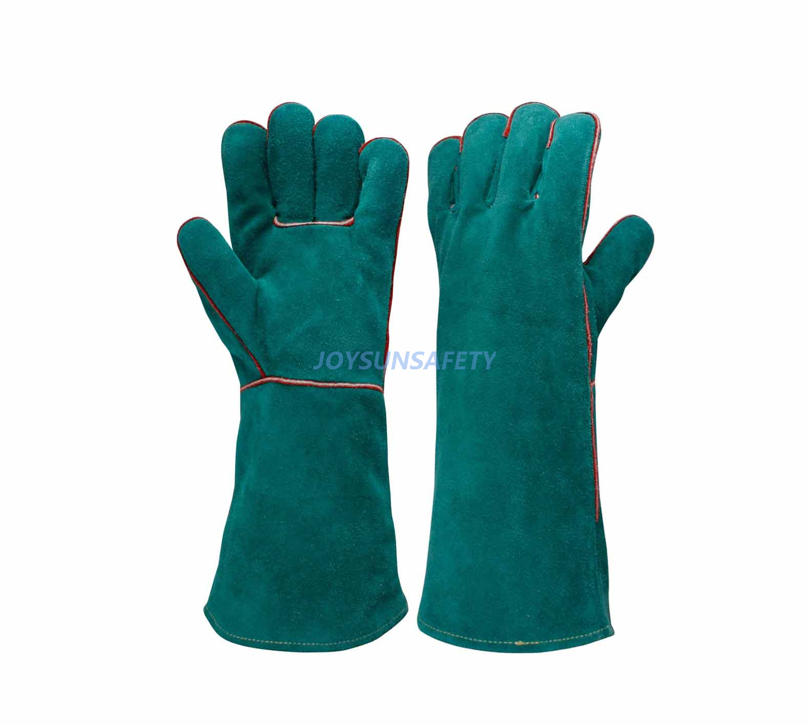 WCBG01 green welding leather gloves