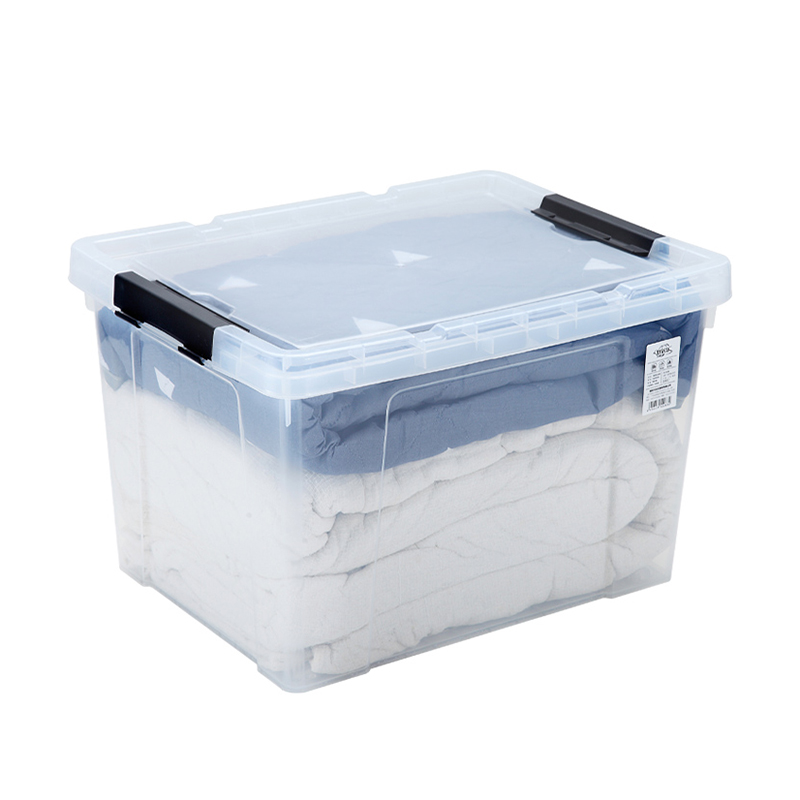 8022-8028 Caixa de plàstic d'emmagatzematge transparent de gran capacitat