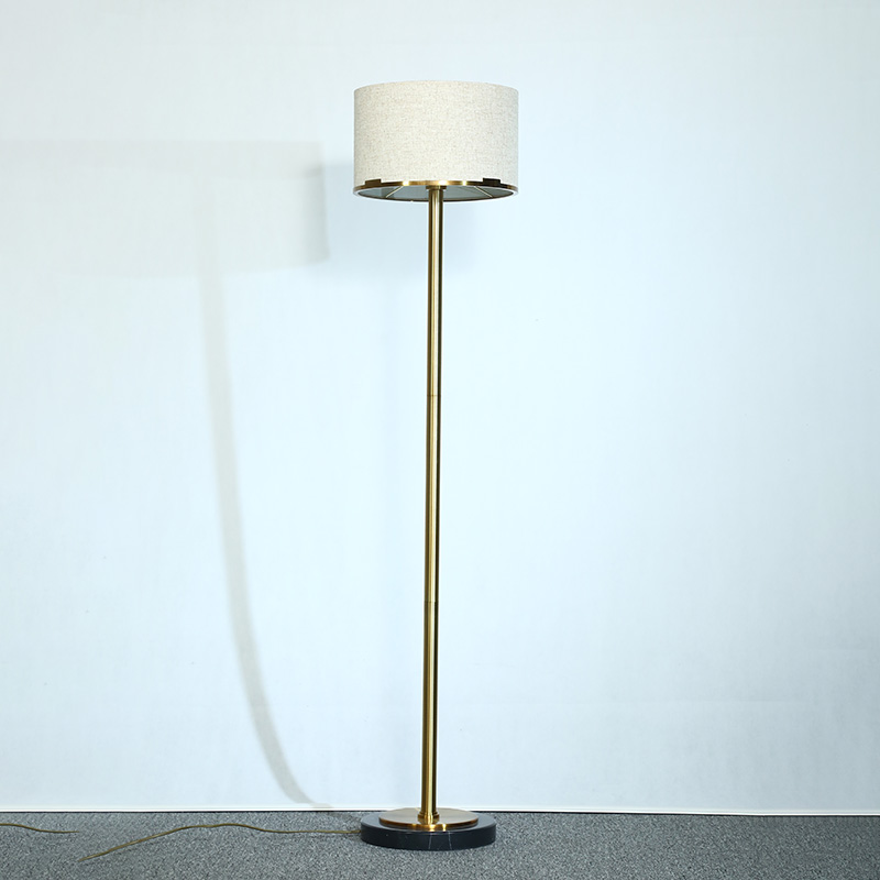 Lámpara de pie escandinava dormitorio sala de estar lámpara de mesa vertical creativa Imagen destacada